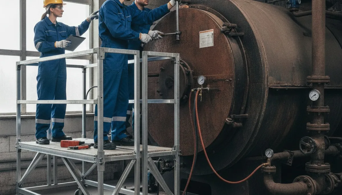 Houston, TX boiler repair service by On Call Plumbers for home heating system maintenance