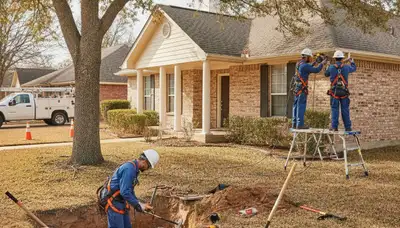 Houston TX emergency plumber providing plumbing repair service for homes and businesses