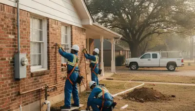 Emergency plumber in Houston, TX providing plumbing repair services for homes and businesses
