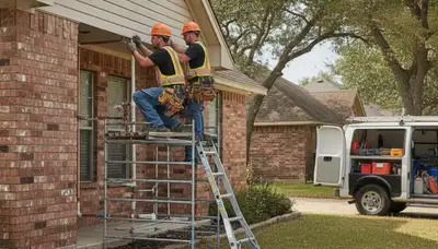 Houston TX plumbing repair team providing emergency leak and pipe repair services