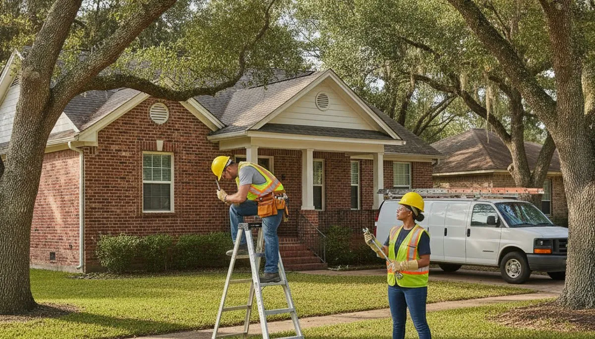 Houston TX plumbing repair team providing emergency plumbing service for homes and businesses