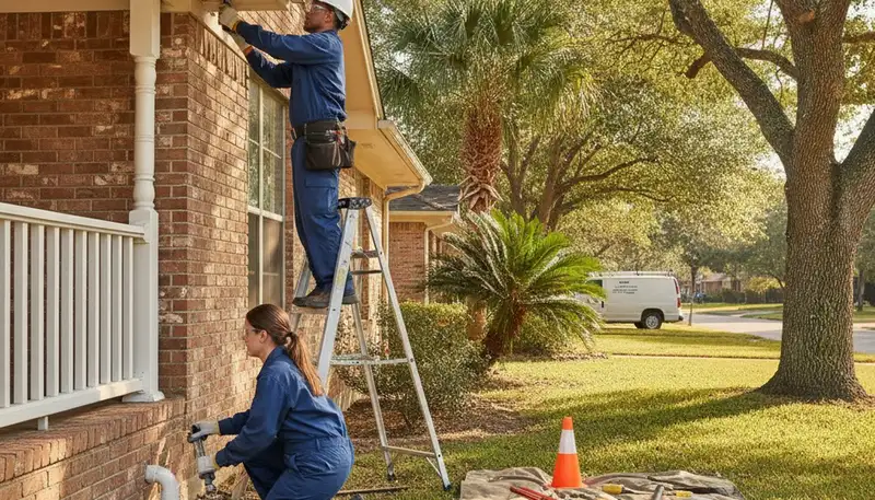 Emergency plumber in Houston, TX providing fast plumbing repair service for homes and businesses