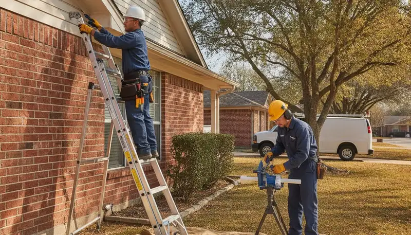 Houston, TX plumbing repair team providing emergency leak and drain services