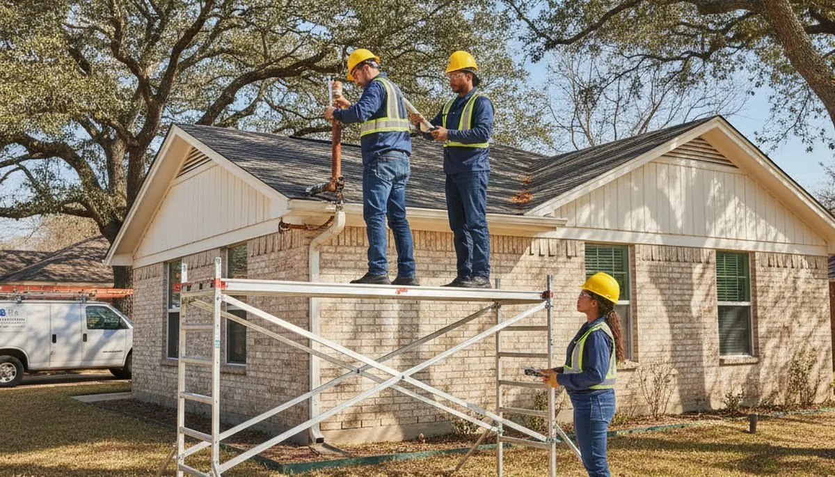 Houston TX emergency plumber providing fast plumbing repair service for local homes and businesses