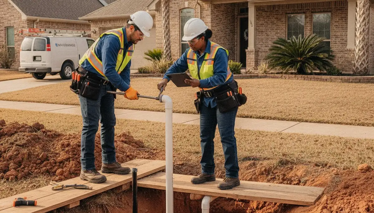 Houston, TX emergency plumbing repair service for leaks, clogs, and burst pipes