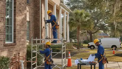 Houston, TX emergency plumbing repair service team for fast leak and pipe repair support