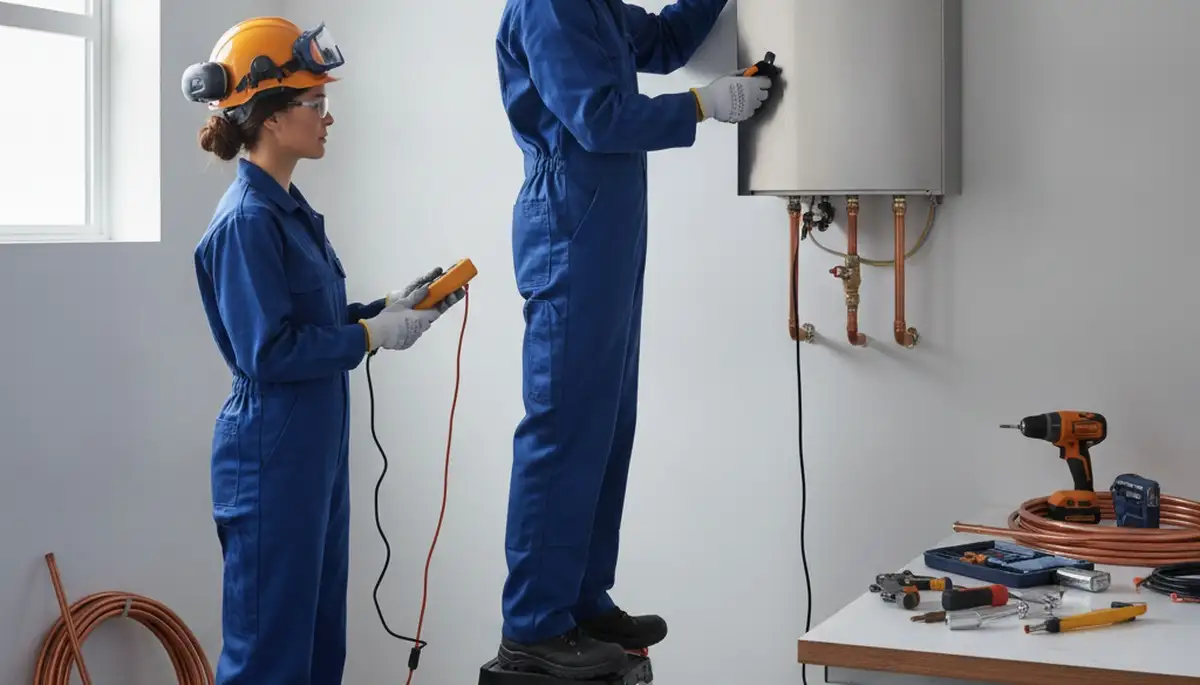 Tankless water heater installation for Houston, TX homes by On Call Plumbers