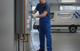 Houston TX water heater repair service widget for emergency plumbing repairs